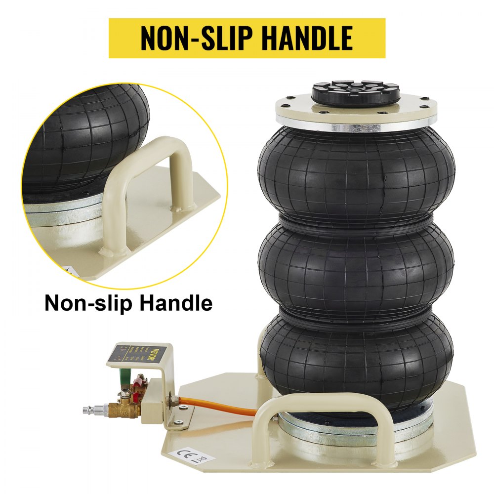 VEVOR Gato De Aire Gato Neumático de 6600 Lbs Gato Neumatico 3T para Automóviles Minivans Suv etc