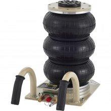 Gato Neumático de Aire 3T 6600LBS de 3 Bolsas para SUV Vehículos Minivan