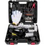 VEVOR Gato de tijera eléctrico 3 T Gato eléctrico para automóvil 12 V Gato eléctrico para coche elevador eléctrico, coche con bomba inflable