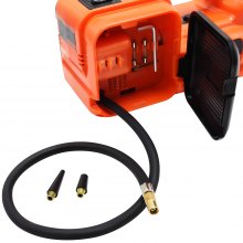 Gato de Coche Eléctrico Gato Eléctrico para Automóvil 12V DC 5T (11023lb) con Bomba Infladora de Neumáticos y Linterna LED