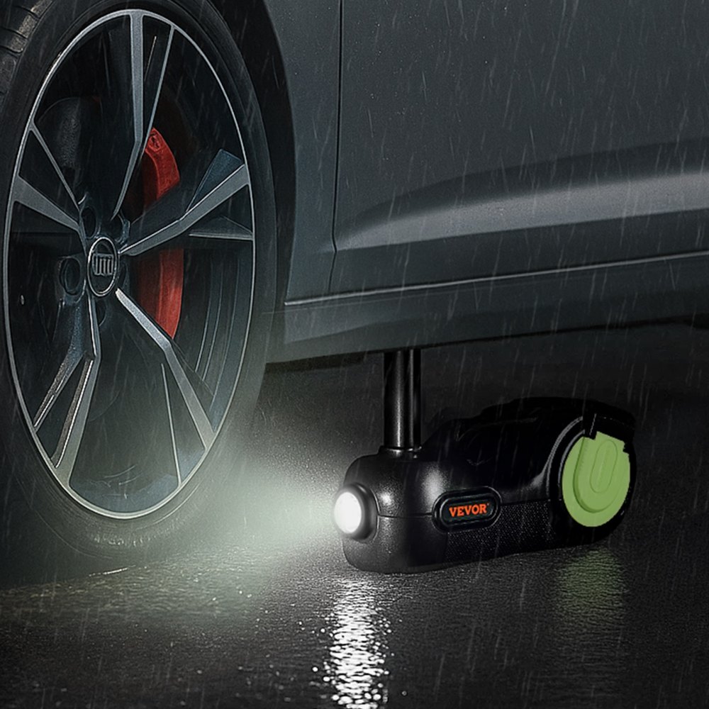 VEVOR Kit de Gato Hidráulico Eléctrico, 5 T Gato Hidráulico Eléctrico 4 Funciones, 12 V Gato Eléctrico para Automóvil Gato Eléctrico, Gato Eléctrico Hidráulico para Sedanes SUV o Cualquier Vehículo