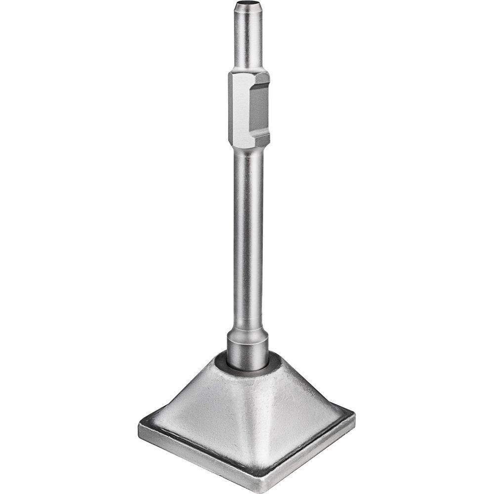 VEVOR 1-1/8" Vástago Hexagonal Apisonador Martillo Neumático Placa Compactadora de Acero con Puntas Puntiagudas de Cincel Martillo de Demolición para Compactador de Suelo Martillo Rompedor de Hormigón