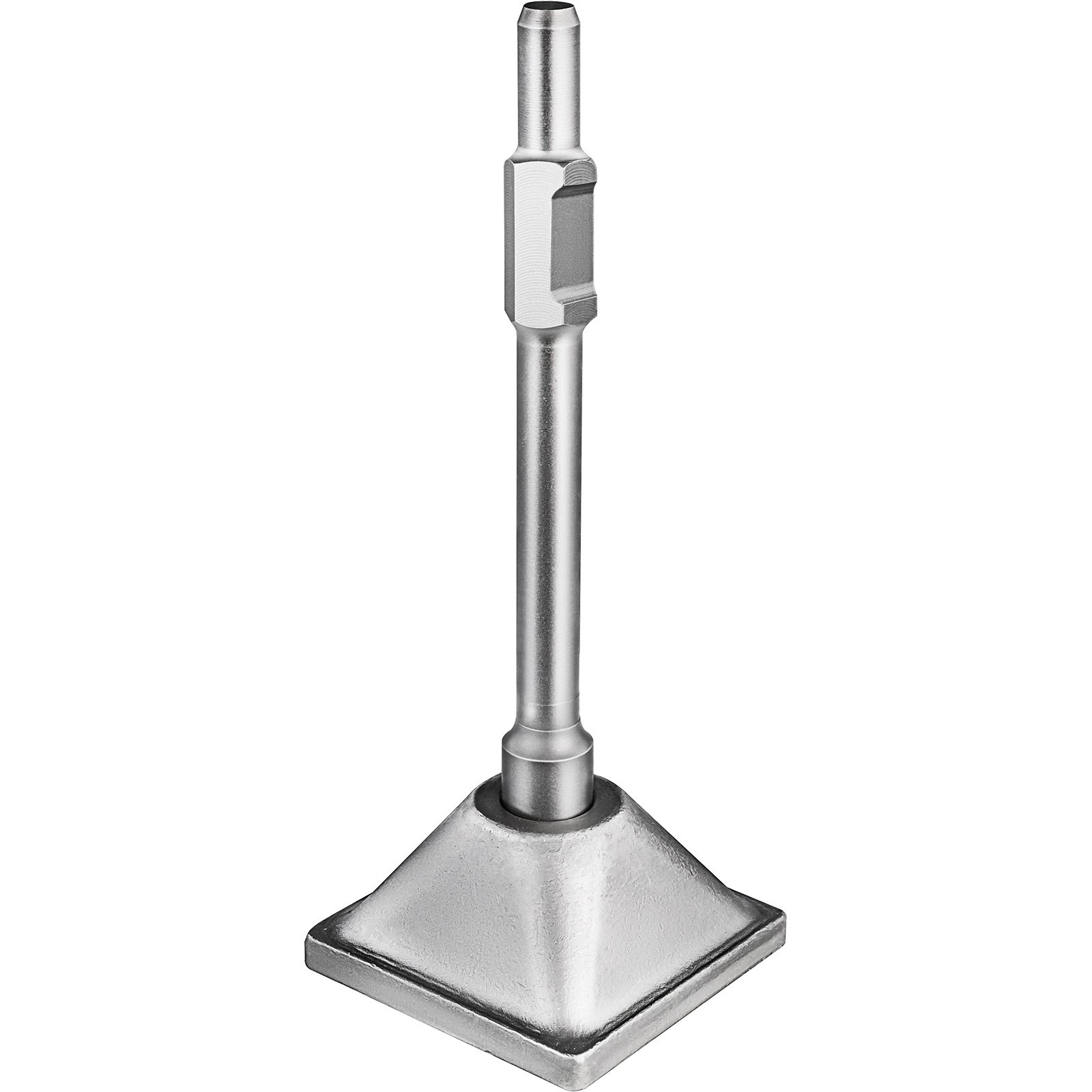 VEVOR 1-1/8" Vástago Hexagonal Apisonador Martillo Neumático Placa Compactadora de Acero con Puntas Puntiagudas de Cincel Martillo de Demolición para Compactador de Suelo Martillo Rompedor de Hormigón