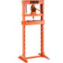 VEVOR Workshop Press Hydraulic Press 12 t, Car Vehicle Frame Press Orange 40-705 mm, Manual Bearing Press Carbon Steel Workshop Press for Car Bushings, Ball Joints, U-Joints etc.