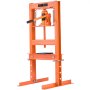 VEVOR Workshop Press Hydraulic Press 6 t, Car Frame Press Press 55-250 mm, 110 mm Stroke Height Manual Bearing Press Carbon Steel Workshop Press for Car Bushings, Ball Joints, U-Joints etc.