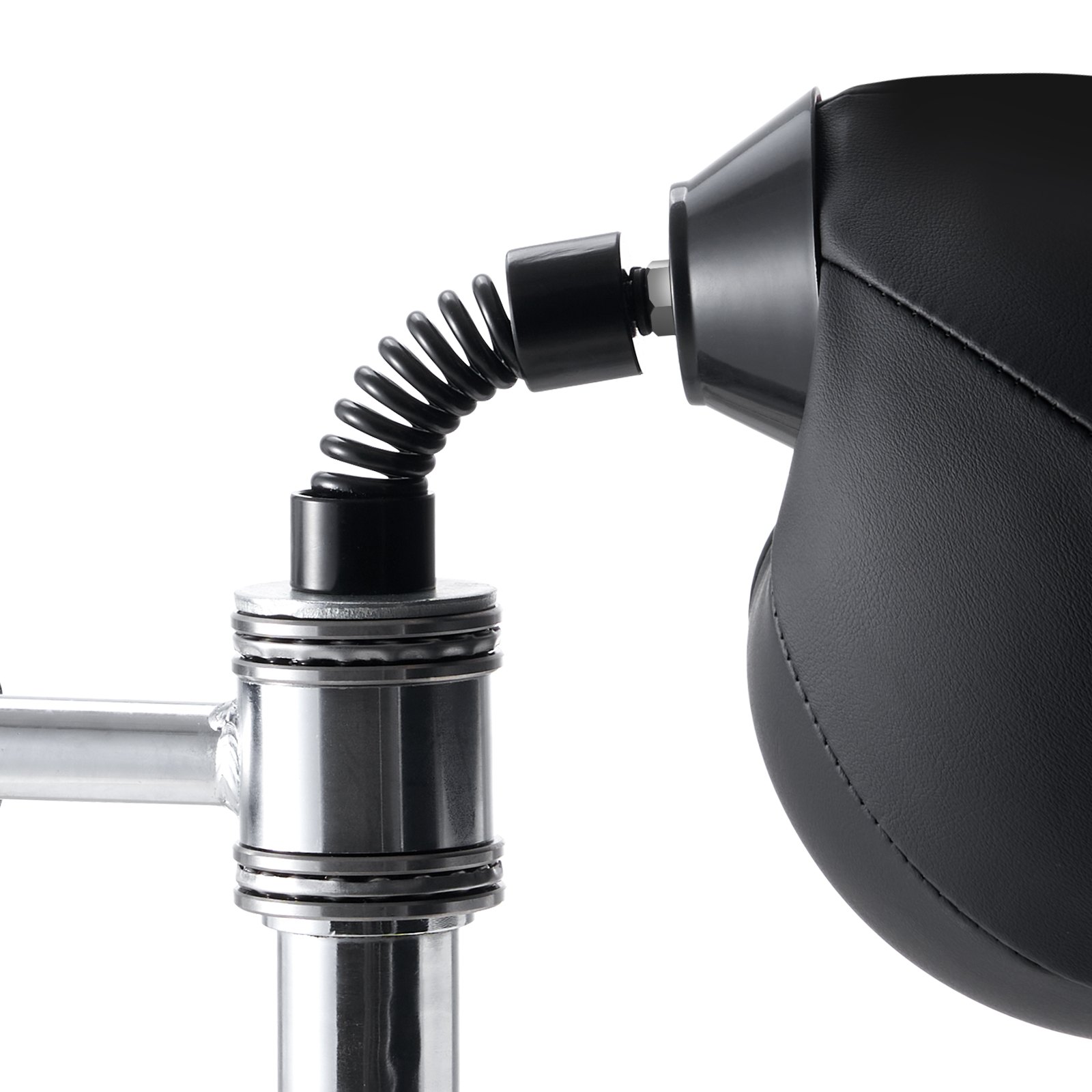 VEVOR Barra Giratoria de Boxeo Montada en Pared 735 x 230 x 175 mm Barra Giratoria con Pelota de Boxeo Entrenador de Velocidad de Boxeo Ajustable Barra de Boxeo Reflejo con Guantes para Fitness, Negro