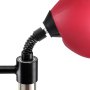 VEVOR Box Speed Trainer, Punching Bag with Stand, Reflex Punching Bag for Teens & Adults, Height-Adjustable Freestanding Punching Bag Set with Gloves, Workout Speed Bag for Training, Red