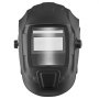 VEVOR Casco de Soldadura, con Oscurecimiento Automático Solar, Color Verdadero, Visión Amplia, 93 x 42,9 mm, con 2 Sensores Arco, Tono DIN 4/9-13, a Soldadura TIG, MIG y Arco, Amolado, Negro Mate