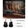 VEVOR Guitarra Acústica con Corte de 1041,4 mm (41 inch) con Tapa de Abeto Macizo Negro