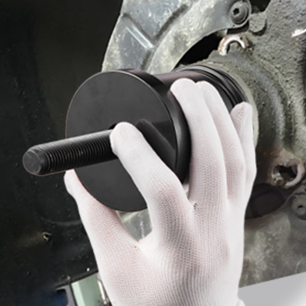 VEVOR Kit de Prensa Resistente para Cojinetes de Rueda, 23 uds, para Extracción e Instalación de Cojinetes de Tracción Delantera, con Tornillo Deslizante, Bujes, Placas de Manguito y Estuche