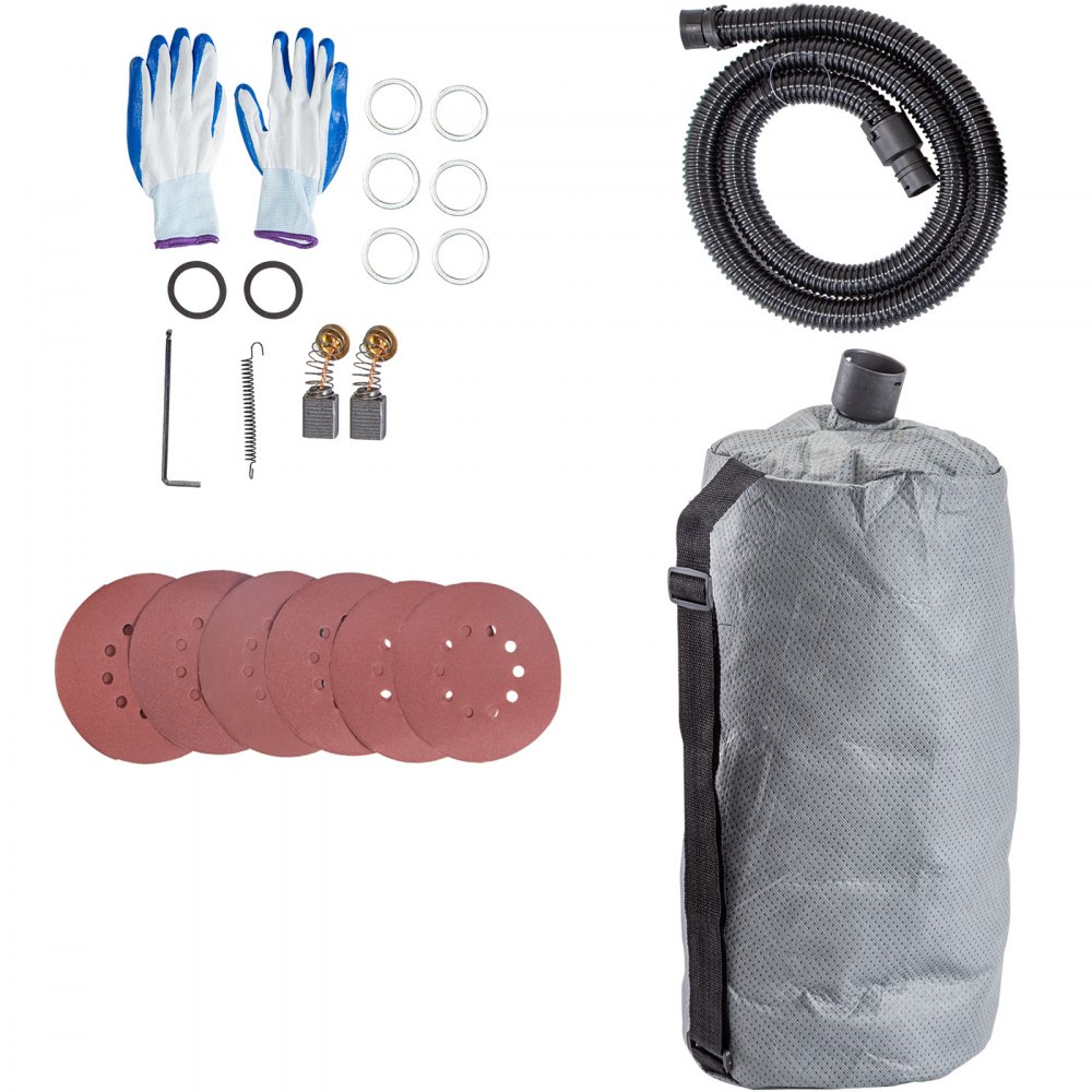 Lijadora De Pared Pulidora De 750 W225 Mmlijadora Plegablecon Bolsa De Vacío