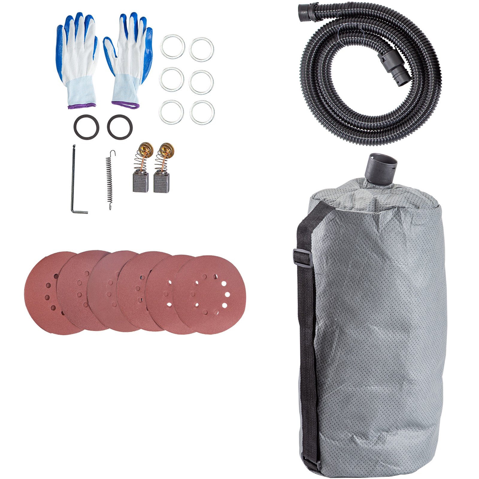 Lijadora De Pared Pulidora De 750 W225 Mmlijadora Plegablecon Bolsa De Vacío