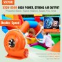 VEVOR Ventilador Inflable Bomba de Aire Comercial 900 W de 380 x 236 x 385 mm