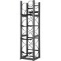 VEVOR refrigerant tank rack, with 3 x 30 lbs and 3 additional small bottle tanks, cylinder tank rack 12.79 x 12.99 x 47.12 inches, refrigerant cylinder rack and brackets for Freon, gases, oxygen