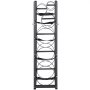 VEVOR refrigerant tank rack, with 3 x 30 lbs and 3 additional small bottle tanks, cylinder tank rack 12.79 x 12.99 x 47.12 inches, refrigerant cylinder rack and brackets for Freon, gases, oxygen