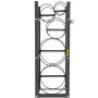 VEVOR Soporte para tanque de refrigerante con 2 x 30 libras y 3 otros que ahorran espacio Estante para tanque de cilindro 35 x 13 x 14 pulgadas para almacenamiento de gas nitrógeno y oxígeno
