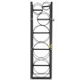 VEVOR Soporte para tanque de refrigerante con 3 x 30 libras y 3 otros que ahorran espacio Estante para tanque de cilindro 46 x 12 x 11 pulgadas para almacenamiento de gas nitrógeno y oxígeno