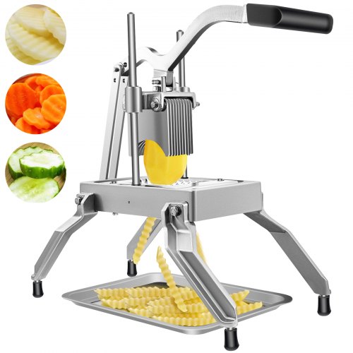 Cortador de Verduras Utensilios de Cocina Multi Corte Profesional Cuchillo de Acero Inoxidable con Bandeja