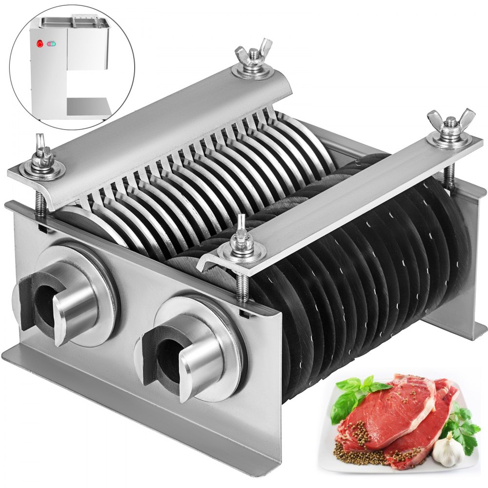7mm Rebanador De Alimentos/carne Cortador De Carne Eléctrico+accesorios