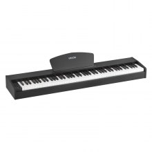 VEVOR Piano Digital de 88 Teclas Contrapesadas, Modo de Teclado Dual, Altavoces, Pedal de Sustain, Función de Grabación, 238 Tonos, Conexión Inalámbrica, para Principiantes, Negro, sin Soporte