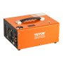 VEVOR PCP Compressor 30MPa/4500PSI Air Compressor 0.5L DC12V & AC120V Diving Compressor Air Pump incl. 8mm High-Pressure Hose with Quick Coupling Battery Clamps Filter Wool Airgun Rifle