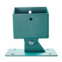 VEVOR Soportes para Estructura de Columpio, Paquete de 4, Capacidad 567 kg por Unidad, Ángulo Ajustable 45° a 60° para Postes 10 x 10 cm, Acero SUS201 con Tornillos para Jardín Patio Exterior, Verde