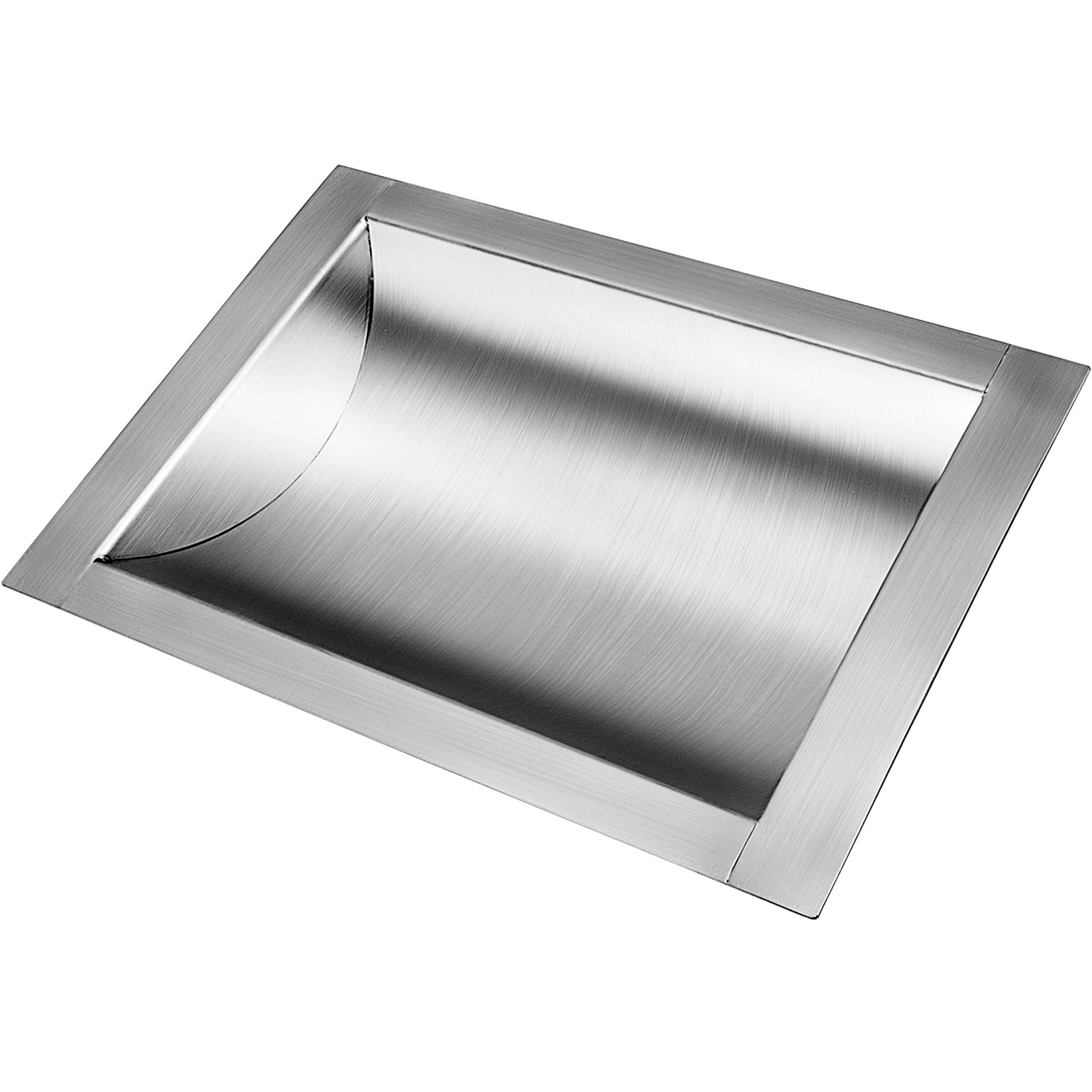 Bandeja De Dinero Acero Inoxidable 30.5cmx25.4cm Para ventanilla piezas De Atm