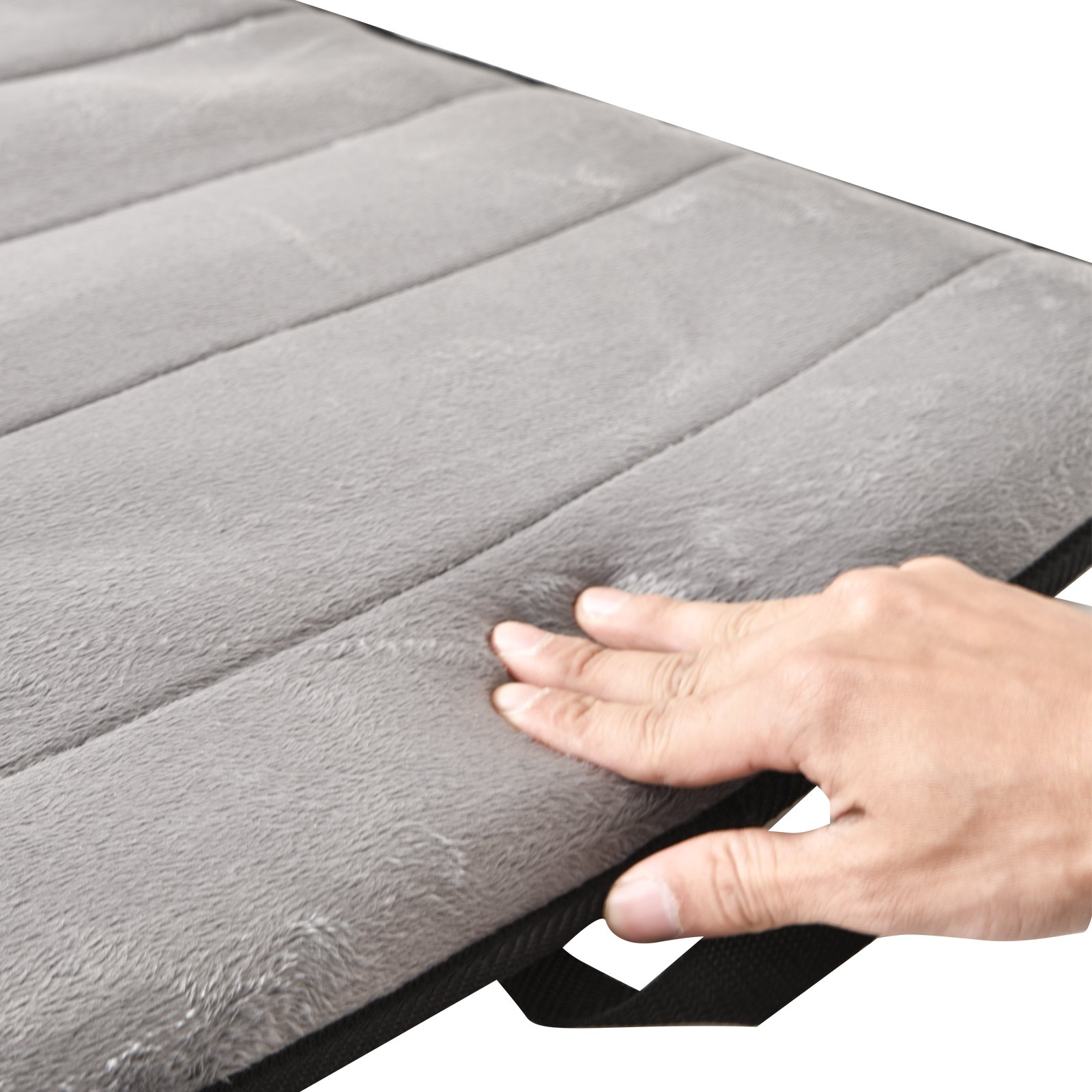 VEVOR Cojín de masaje de cuerpo completo con calor, 10 almohadillas de masaje con motor de vibración, almohadilla de masaje vibratoria con 5 modos y 3 intensidades, 3 almohadillas térmicas