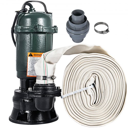 Bomba De Agua Sumergible 500w Bomba De Alta Presión Con Tubo 30m Bomba De Pozos