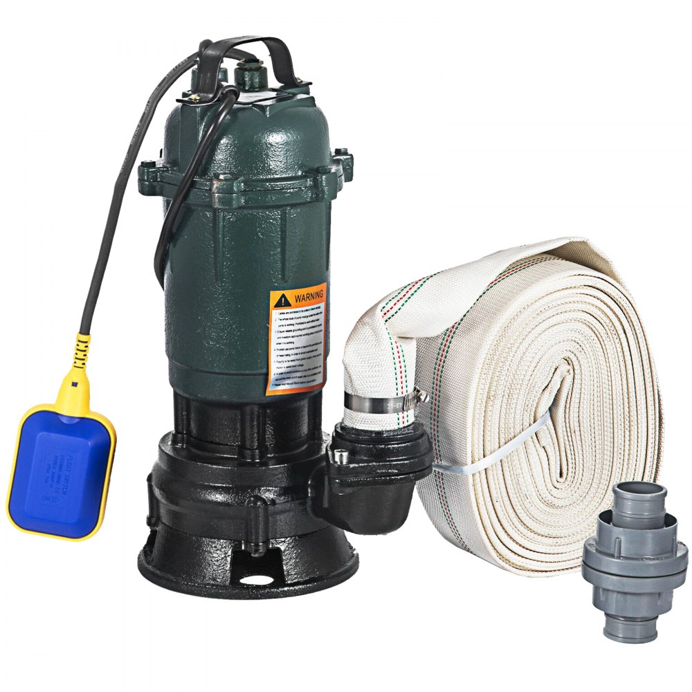 Bomba De Agua Sumergible 500w Bomba De Alta Presión Con Tubo 30m Bomba De Pozos