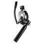 VEVOR Tanque de Buceo Portátil 0,5 L, Cilindro de Oxígeno que Permite Respirar Bajo el Agua 5 a 10 Minutos, Profundidad 10 m, con Máscara de Snorkel para Exploración Subacuática, 73 x 365 mm