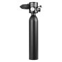 VEVOR Tanque de Buceo Portátil de Oxígeno que Permite Respirar Bajo el Agua de 5 a 10 Minutos, Profundidad de 30 m, Aluminio 6061, con Bomba para Exploración Submarina, 0,5 L, 73 x 365 mm, Negro