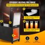 VEVOR Forja de Gas Propano CMPROF-3 + 2D Cuadrado 2 Puertas 3 Quemadores 80000 BTU con Válvulas de Bola de Gas Horno de Forja Horno de Fusión de Gas Propano para Herreros, Fabricantes de Cuchillos