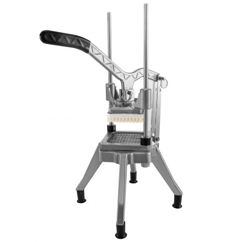 VEVOR Cortadora Comercial de Verduras Picador de 1/2 Pulgada Trituradora Cortador de Verdoras Utensilios de Cocina Profesional Cuchillo de Acero Inoxidable Cortador de Patatas Fritas Cocina