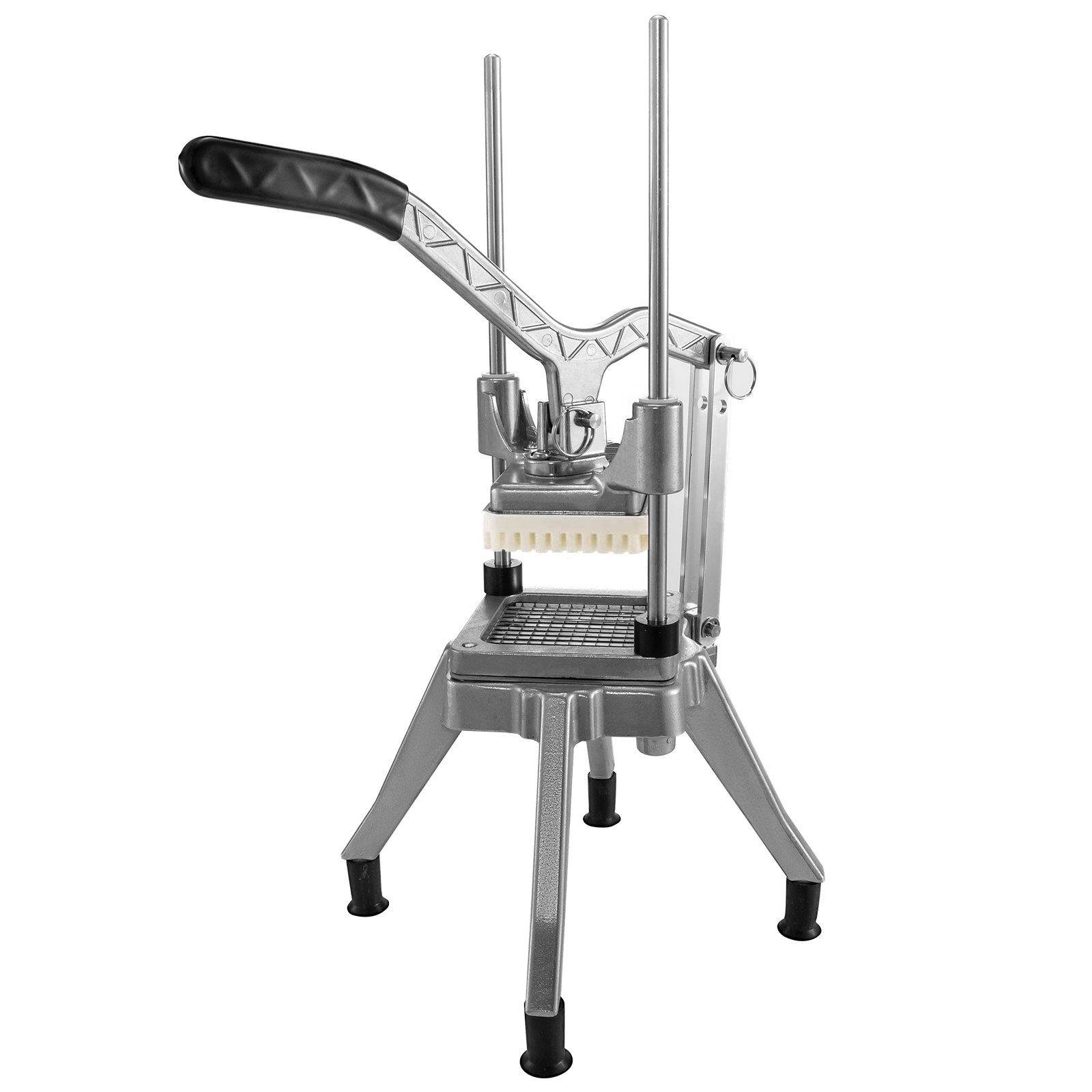 VEVOR Cortadora comercial de verduras, picador de 1/2 pulgada, trituradora, cortadora de verdoras, utensilios de cocina profesional, cuchillo de acero