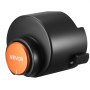 VEVOR Bloqueo de Enganche de Remolque Compatible con Acopladores de Bola de Borde Plano de 50,6 y 58,6 mm con 3 Llaves Candado para Enganche Resistente a Palancas y Corrosión para Remolques de RV