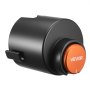 VEVOR Bloqueo de Enganche de Remolque Compatible con Acopladores de Flujo de Aire con Brida de 58,6 mm con 3 Llaves Candado para Enganche Resistente a Palancas y Corrosión para Remolques de RV