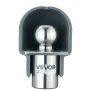 VEVOR Bloqueo de Enganche de Remolque Compatible con Acopladores de Fundición Bulldog de 58,6 mm con 3 Llaves Candado para Enganche Antirrobo y Anticorrosiva para Autocaravanas, Embarcaciones