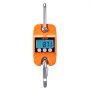 VEVOR Báscula Colgante Digital Carga Máxima 400 kg, Resolución 100 g con Tara, Retención de Pico Datos, Pantalla LCD, Aluminio Fundido, Escala Digital de Grúa Portátil para Pesca Almacén Taller Granja