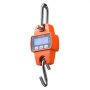 VEVOR Digital Crane Scale, 660 lbs/300 kg Max Capacity, Handheld Hanging Scale with Cast Aluminum Case & LCD Display, 50 g Division & 3 Unit Switch, Portable Design for Farm Hunting Fishing, Orange