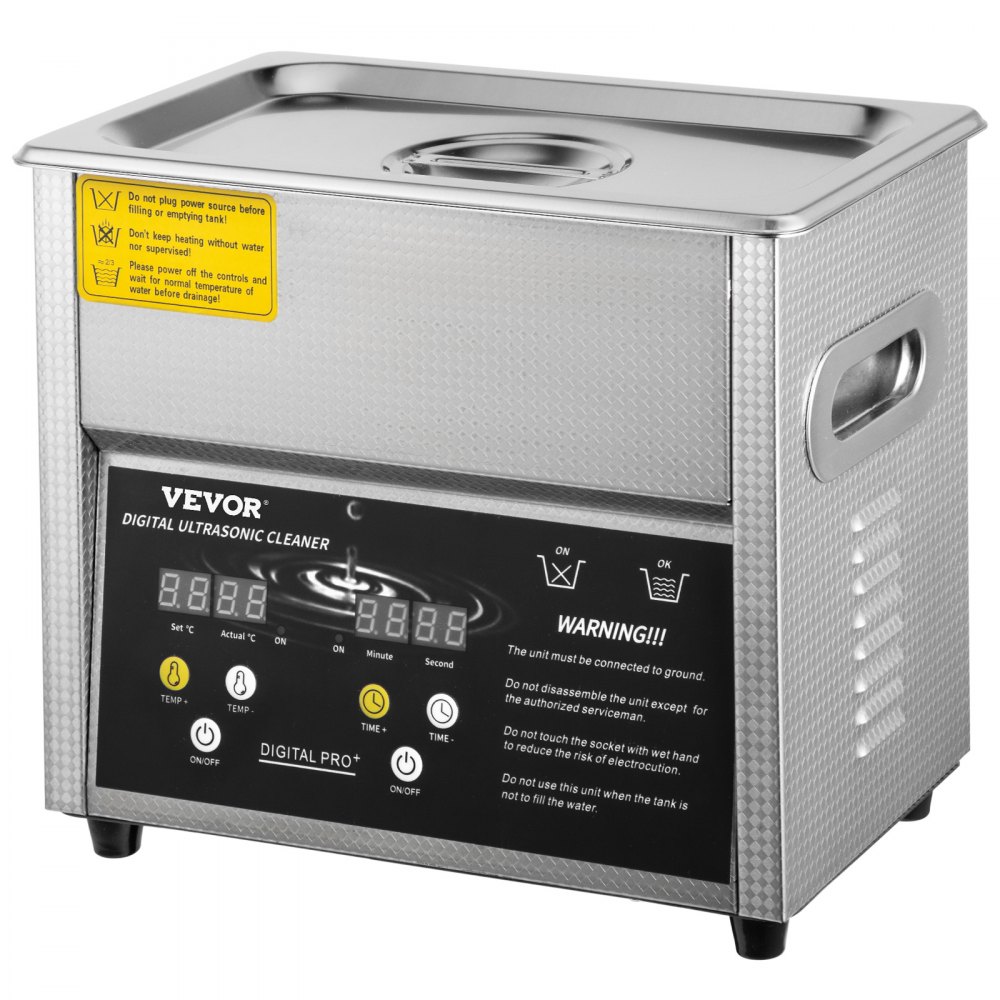 Vevor 3 L Limpiador Ultrasónico Digital Limpieza Ultrasonido Ultrasonic Cleaner