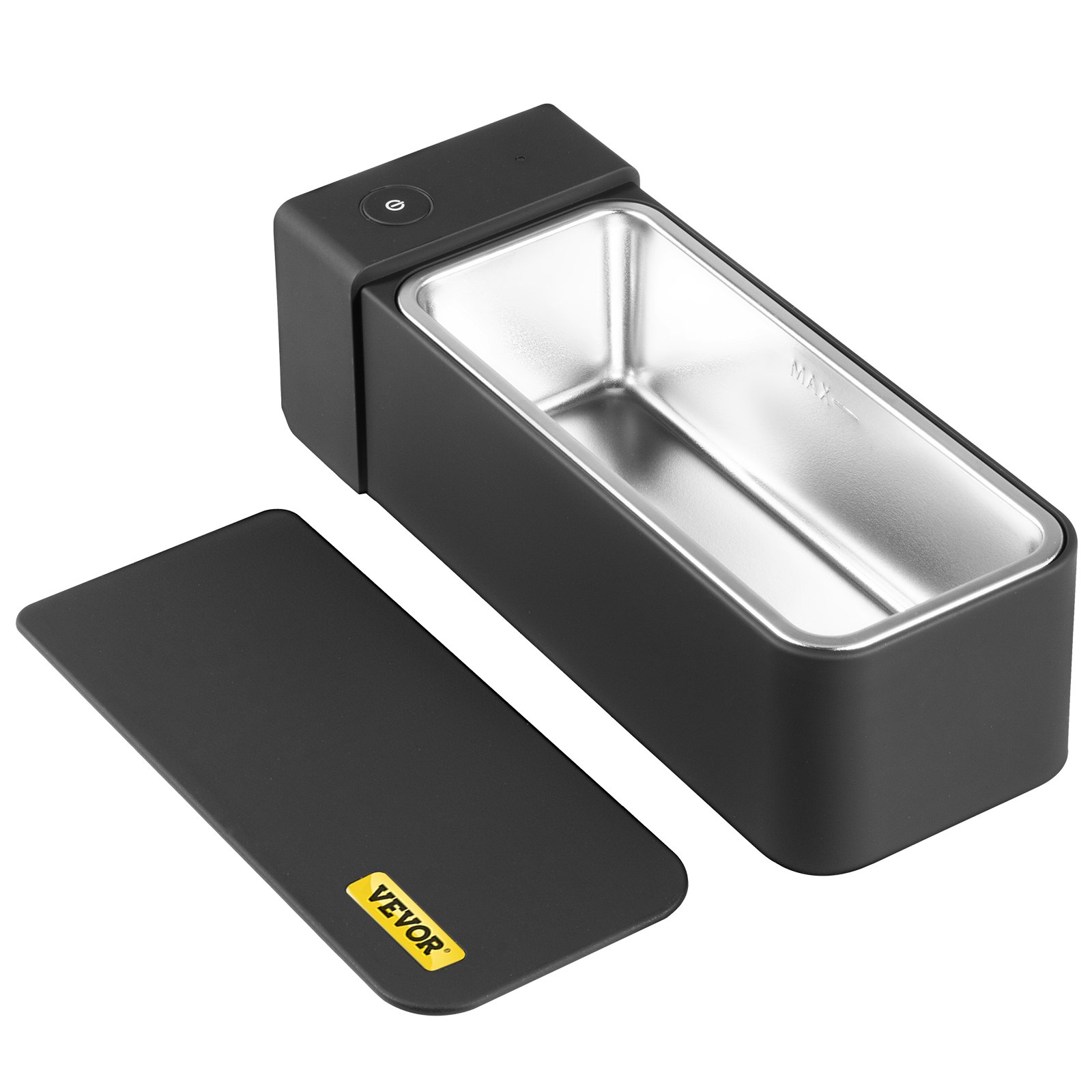 Vevor 600 Ml Limpieza Por Ultrasonido Ultrasonic Cleaner Limpiador 50 Khz Negro