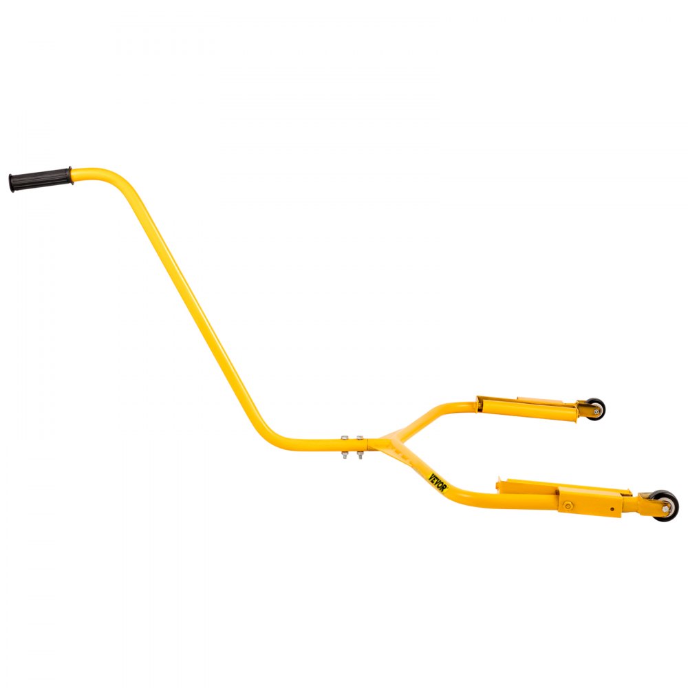 VEVOR Carro de Montaje de Ruedas con Capacidad de 204 kg, Carro Dos Ruedas Neumáticas Longitud del Rodillo 20 cm, Remolque de Camión Utensilio RV Campista Barco Mano Ruedas Neumáticas, Material Metal