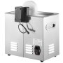 VEVOR 6 L Digital Ultrasonic Record Cleaning Device, Stainless Steel, 33 x 18 x 28.5 cm, Ultrasonic Cleaning Device, Ultrasonic Cleaner, Ultrasonic Unit, Heater, Digital, Glasses, Watches, Jewelry