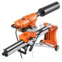 VEVOR Taladro de Núcleo Diámetro 20-450 mm Máquina Perforadora de Diamante, Perforación para Hormigón, Ladrillo, Mármol, 4500 W, Velocidad 1150 RPM, con Broca para Taladrar en Húmedo, Base con Ruedas
