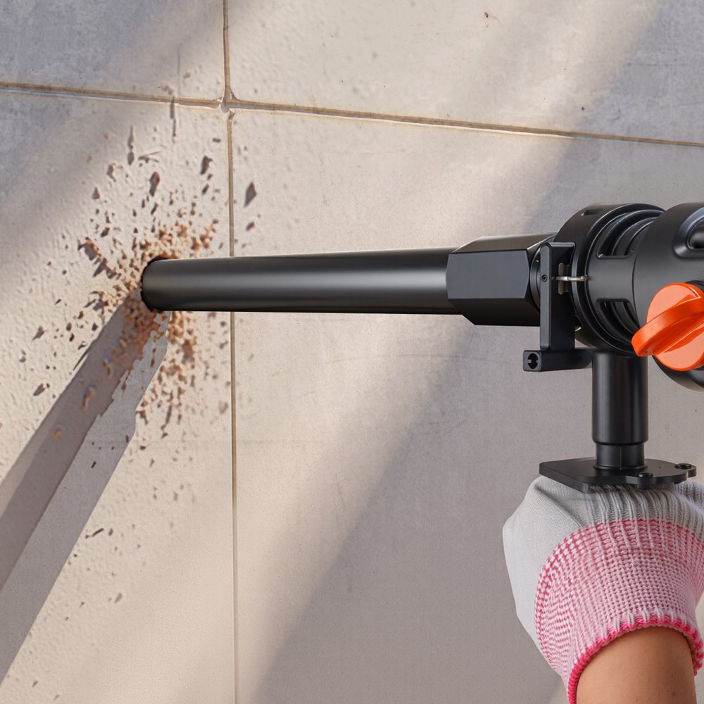 VEVOR Broca de Núcleo para Perforación en Húmedo, 38 mm Diámetro, 356 mm Profundidad, Tecnología de Soldadura de Alta Precisión, para Hormigón Armado, Ladrillo y Mampostería, 427 x 47 x 41 mm