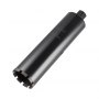 VEVOR Broca de Núcleo para Perforación en Húmedo, 102 mm Diámetro, 356 mm Profundidad, Tecnología de Soldadura de Alta Precisión, para Hormigón Armado, Ladrillo y Mampostería, 412 x 102 x 102 mm