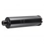 VEVOR Broca de Núcleo para Perforación en Húmedo, 102 mm Diámetro, 356 mm Profundidad, Tecnología de Soldadura de Alta Precisión, para Hormigón Armado, Ladrillo y Mampostería, 412 x 102 x 102 mm
