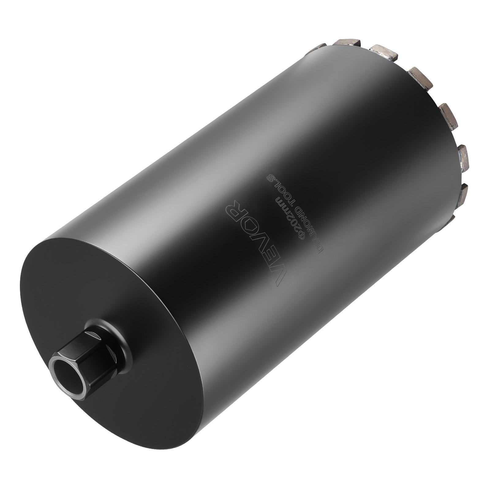 VEVOR Broca de Diamante para Perforación en Húmedo, 203 mm de Diámetro, 356 mm Profundidad de Perforación, Tecnología de Soldadura de Alta Precisión, para Hormigón Armado, Ladrillo y Mampostería