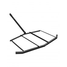 VEVOR Grada de Arrastre Ancho de 183 cm Arrastre de Acero para Vehículos ATV UTV
